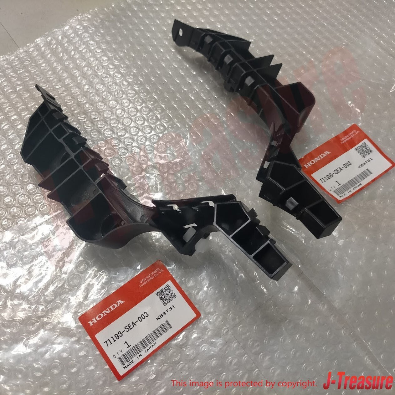 HONDA ACCORD ACURA TSX 04-08 Genuine Front Bumper Spacer Right & Left Set OEM