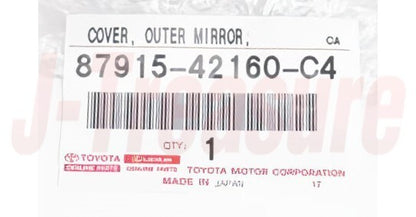 TOYOTA 4RUNNER GRN280 14-22 Genuine Outer Mirror Cover Right 87915-42160-C4 OEM