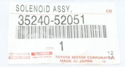 TOYOTA YARIS NCP131 2006-2018 Genuine A/T 3Way Solenoid 35240-52051 OEM