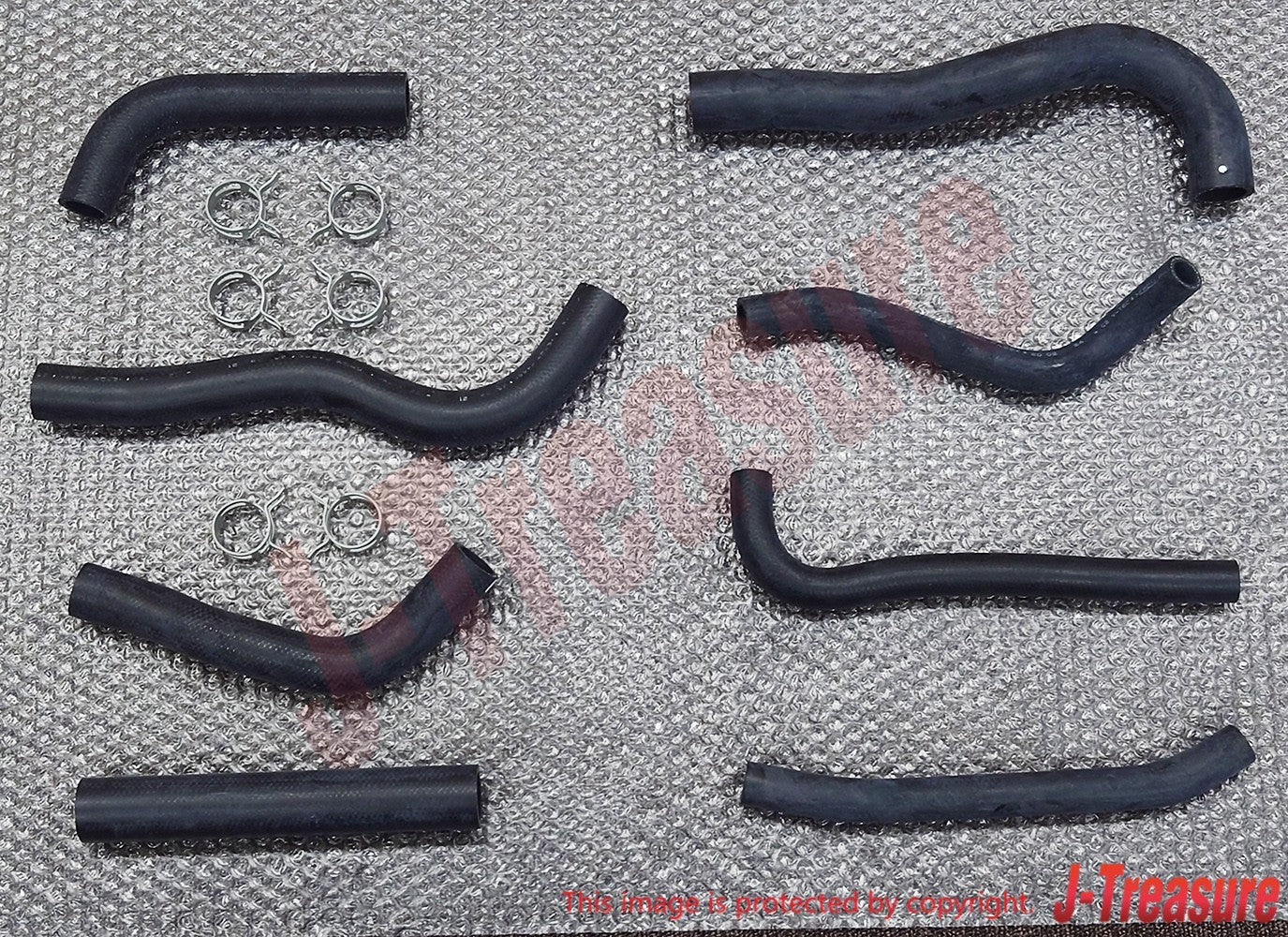 HONDA ACTY TRUCK HA3 HA4 89-99 Genuine Radiator Heater Water Hose 8pcs Set OEM