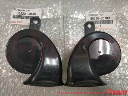 TOYOTA LEXUS LS600 600HL IS250 IS350C ISF LS460 High / Low Horn Set Genuine OEM