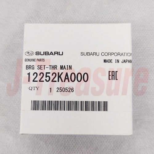 SUBARU SAMBAR VAN & TRUCK KS KV Genuine Thrust Main Bearing Set 12252KA000 OEM