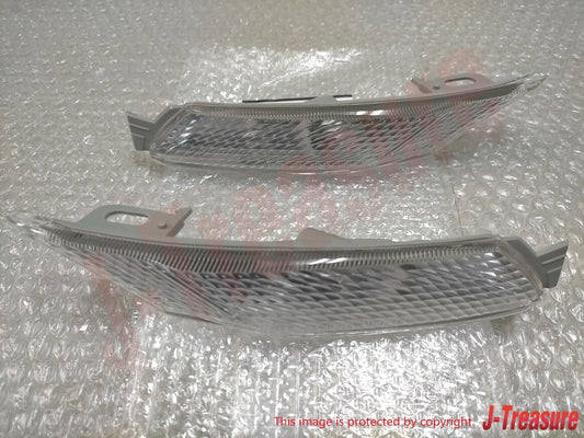 MAZDA RX-8 RX8 SE3P Genuine Clear Corner Side Marker Indicator Lights Set OEM