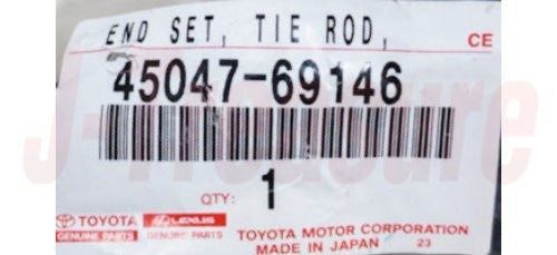 TOYOTA LAND CRUISER UZJ200 2008- Genuine Outer Tie Rod End RH & LH Set OEM