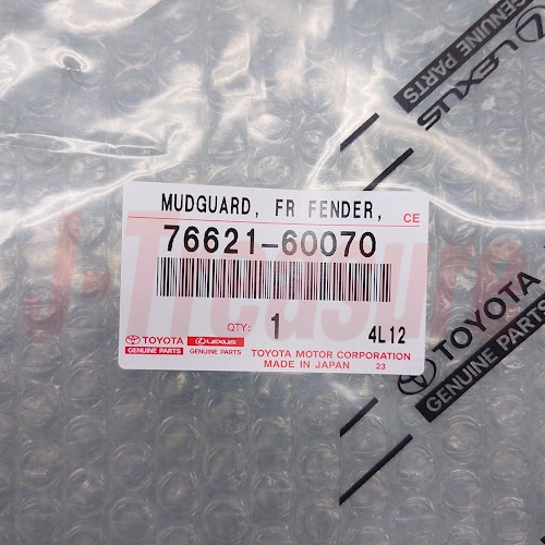 TOYOTA LAND CRUISER UZJ100 98-07 Genuine Front Fender Mudguard RH & LH Set OEM