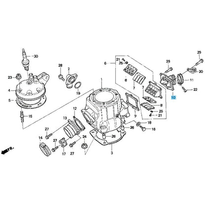 HONDA CR500R 1989-2001 Genuine Carburetor Insulator 16221-ML3-681 OEM