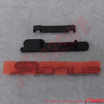 HONDA ACCORD CL7 03-07 Genuine Front Grill & Rear "euro R" Emblem Budge Set OEM