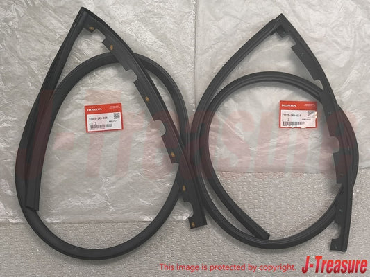HONDA CIVIC EJ1 EJ2 Coupe 2dr 1993-1995 Genuine Front Door Sub Seal RH & LH Set