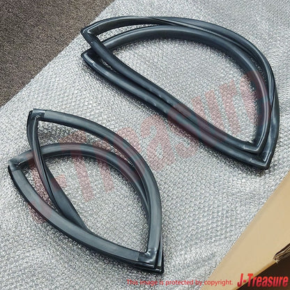 TOYOTA LAND CRUISER BJ70 Genuine Back Door Glass Weatherstrip RH & LH Set OEM