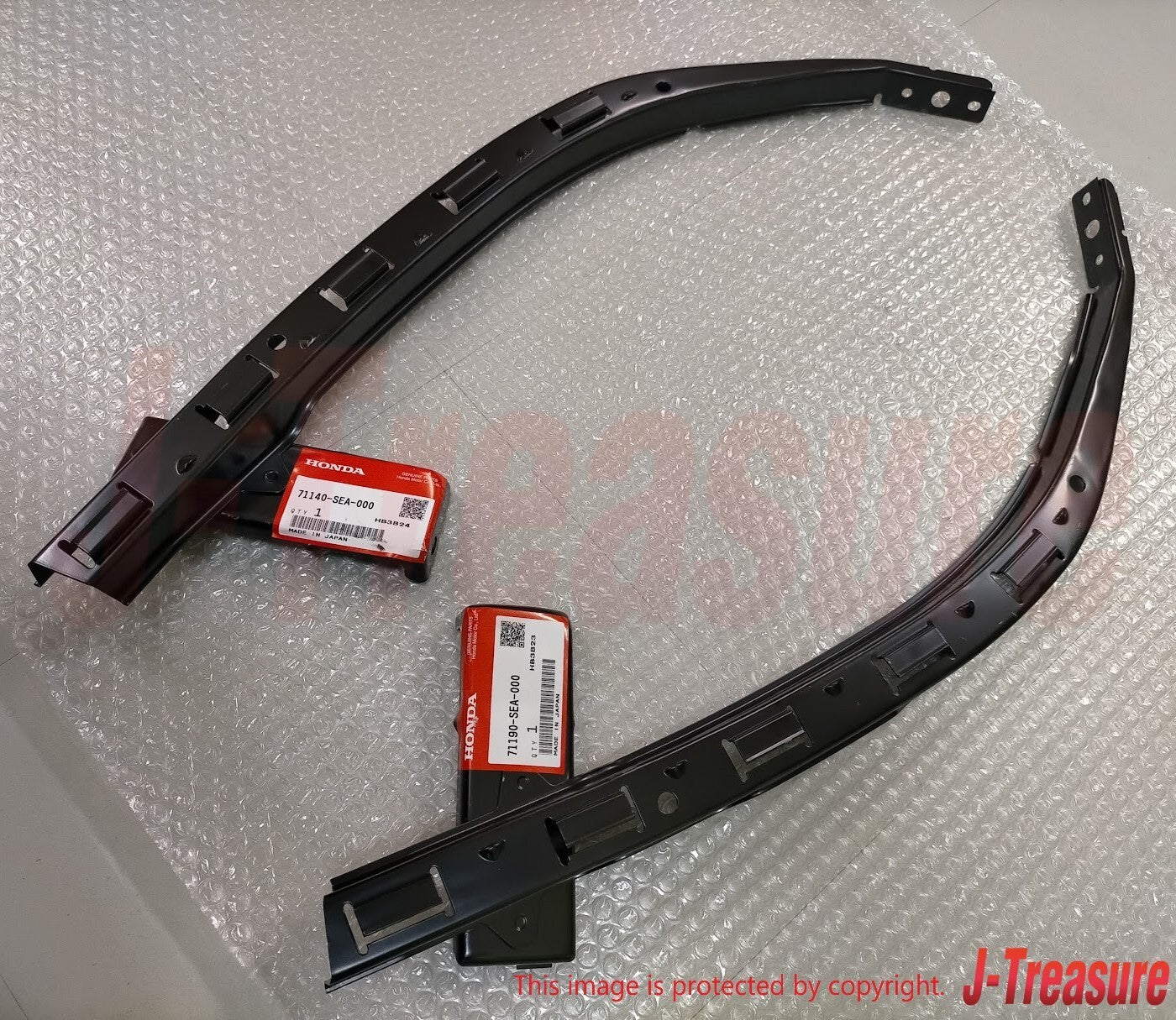 HONDA ACCORD CL7 ACURA TSX 04-08 Genuine Headlight Lamp Bracket RH & LH Set OEM
