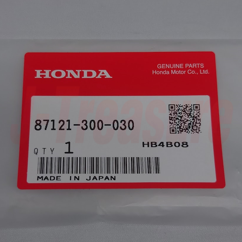 HONDA CB750 CB550 CB500 Genuine Fuel Tank Emblem "HONDA" Right & Left Set OEM