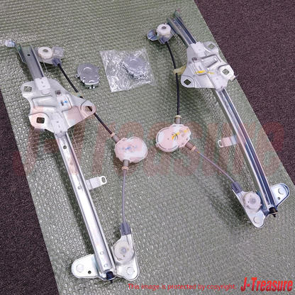 TOYOTA MARK2 JZX90 1994-1996 Genuine Front Door Window Regulator RH & LH Set OEM