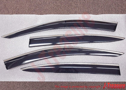 HONDA LEGEND ACURA RLX KC2 Genuine Door Visor RH & LH Front & Rear 4pcs Set OEM