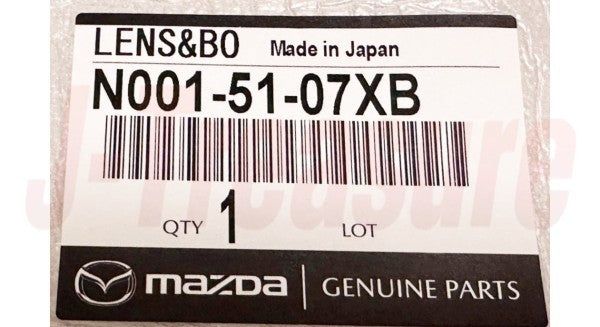 MAZDA MX-5 NA EUR GEN Genuine Front Combination Lens & Body LH N001-51-07XB OEM