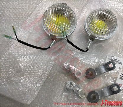 TOYOTA LAND CRUISER 40 Series Genuine Fog Lamp & Bracket Right & Left Set OEM