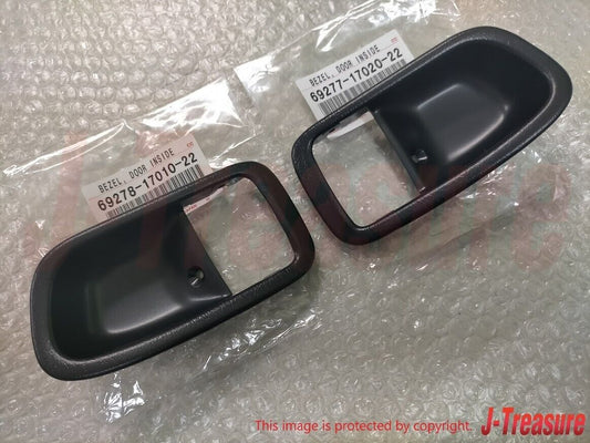 TOYOTA MR2 SW20 1990-1995 Genuine Door Inside Handle Bezel Right & Left Set OEM