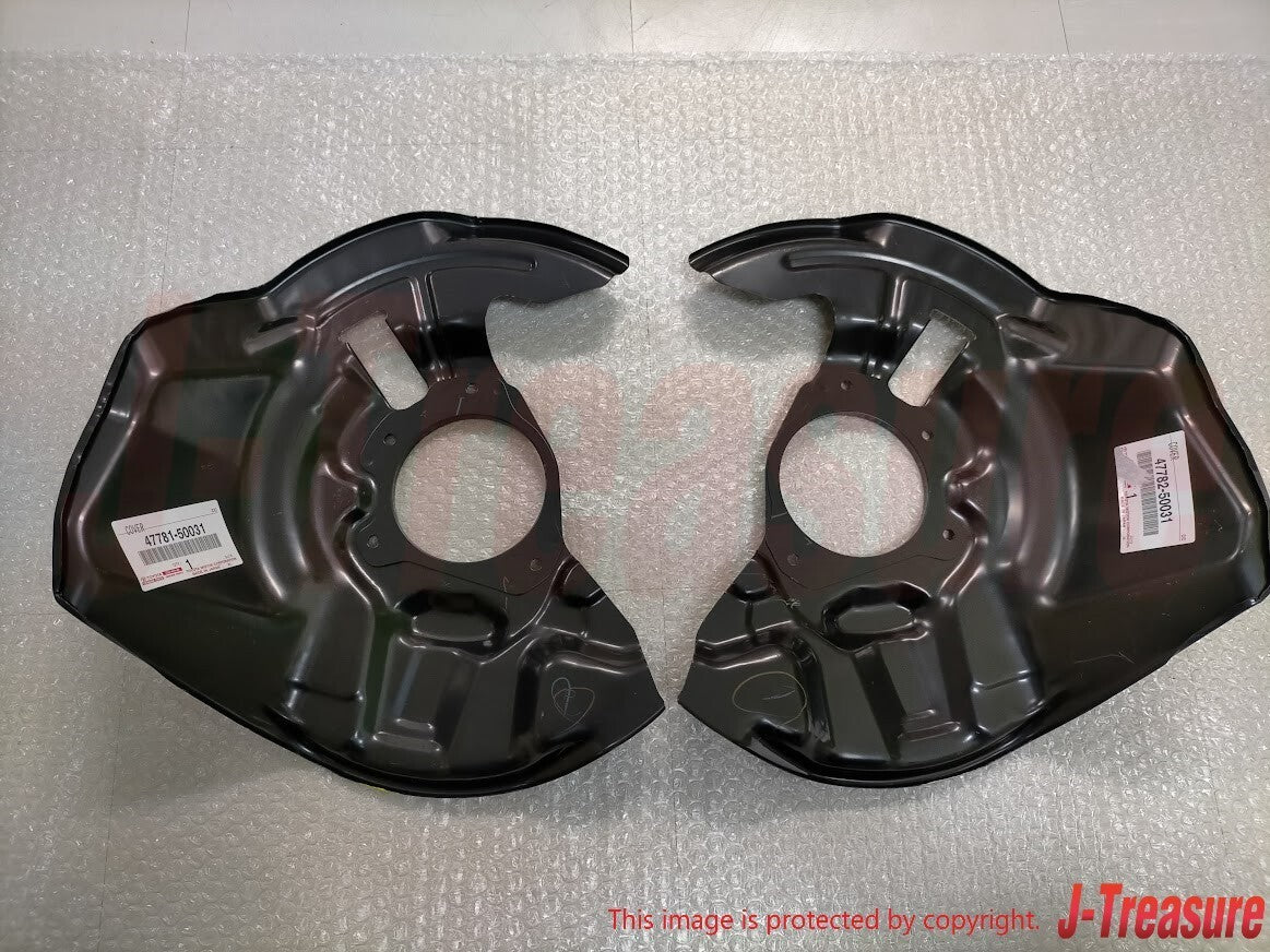 TOYOTA CELSIOR LS400 94-00 Genuine Front Disc Brake Dust Cover Set RH LH Set OEM