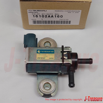 SUBARU IMPREZA WRX GC8 2002-2003 Genuine Duty Solenoid Valve Assy 16102AA160 OEM