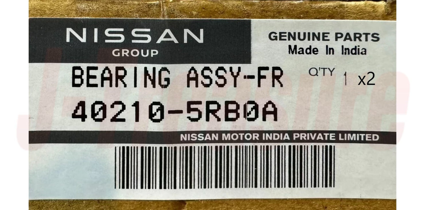 NISSAN KICKS P15X 18-24 Genuine Front Wheel Bearing 40210-5RB0A RH & LH set OEM
