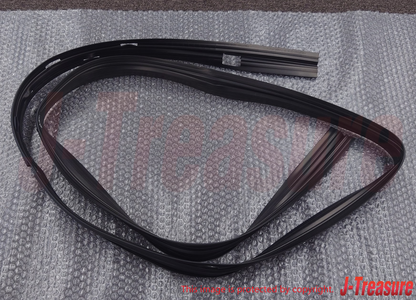 MITSUBISHI DELICA P0#W Genuine Rear Door Window Glass Runchannel RH & LH Set OEM