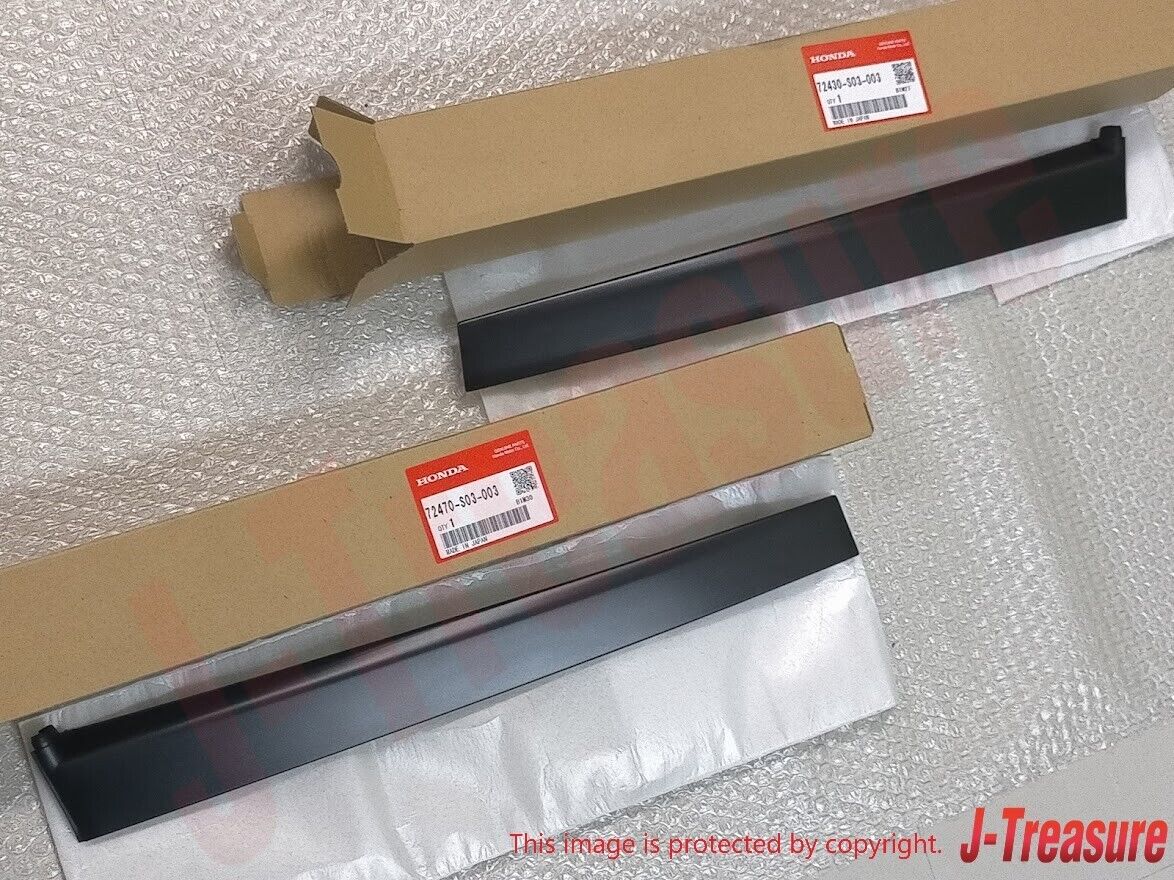 HONDA CIVIC EK4 EK9 3D 96-00 Genuine Door Pillar Garnish Tlim Sash RH LH Set OEM