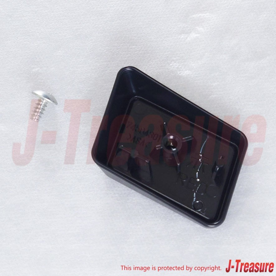 MITSUBISHI Genuine RALLIART Front Grill Emblem & Screw Set 7450A301 MF455390 OEM
