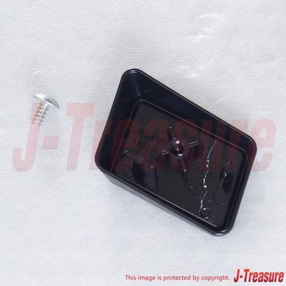 MITSUBISHI Genuine RALLIART Front Grill Emblem & Screw Set 7450A301 MF455390 OEM