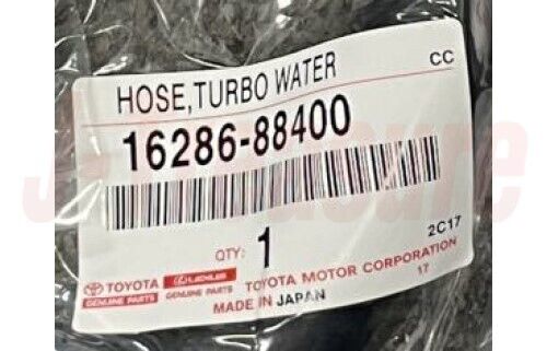 TOYOTA SUPRA JZA70 Genuine 1JZ-GTE Turbo Water Hose No.3 16286-88400 OEM RHD