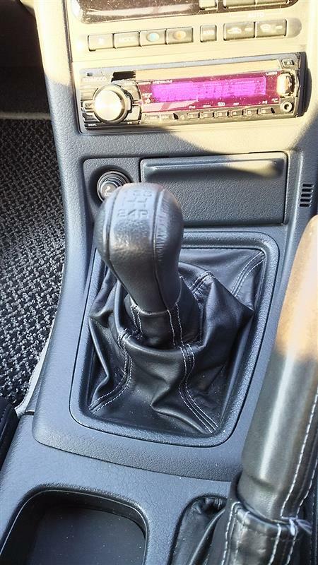 NISSAN SKYLINE GT-R R32 BNR32 Genuine 5-Speed Leather Shift Knob 32865-17U00 OEM