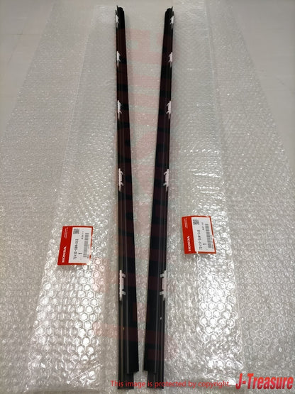 HONDA INTEGRA ACURA RSX DC5 02-06 Genuine Door Window Belt Molding RH LH Set OEM