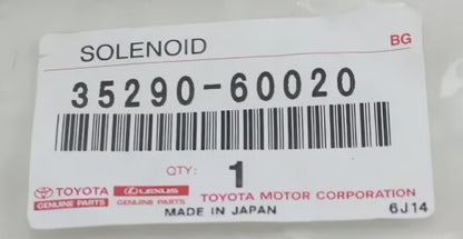 TOYOTA 4RUNNER 00-05 Genuine Line Pressure Control Solenoid Assy 35290-60020 OEM