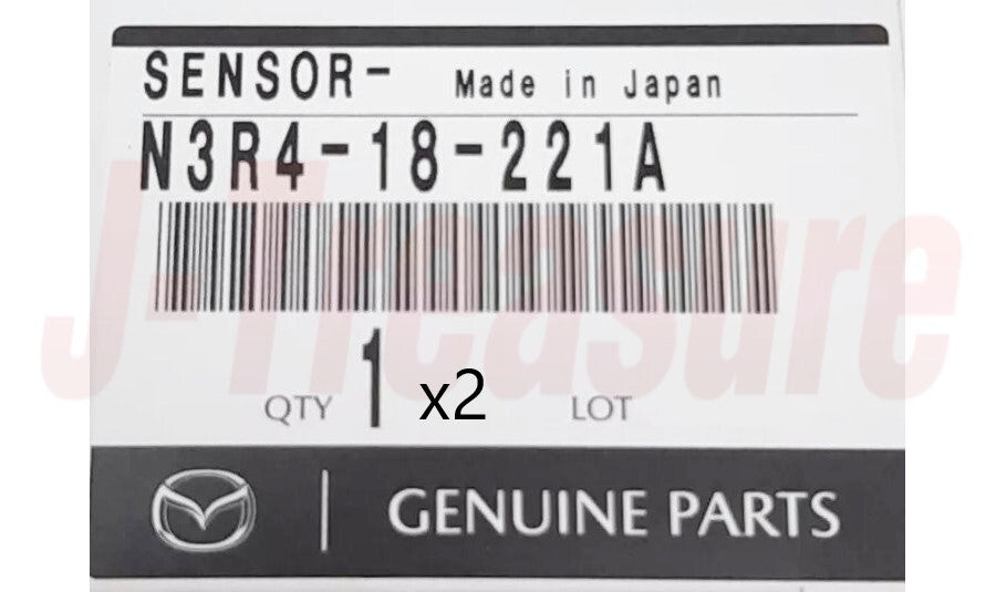 MAZDA RX-8 SE3P 09-11 Genuine Crankshaft Position Sensor N3R4-18-221A x2 Set OEM