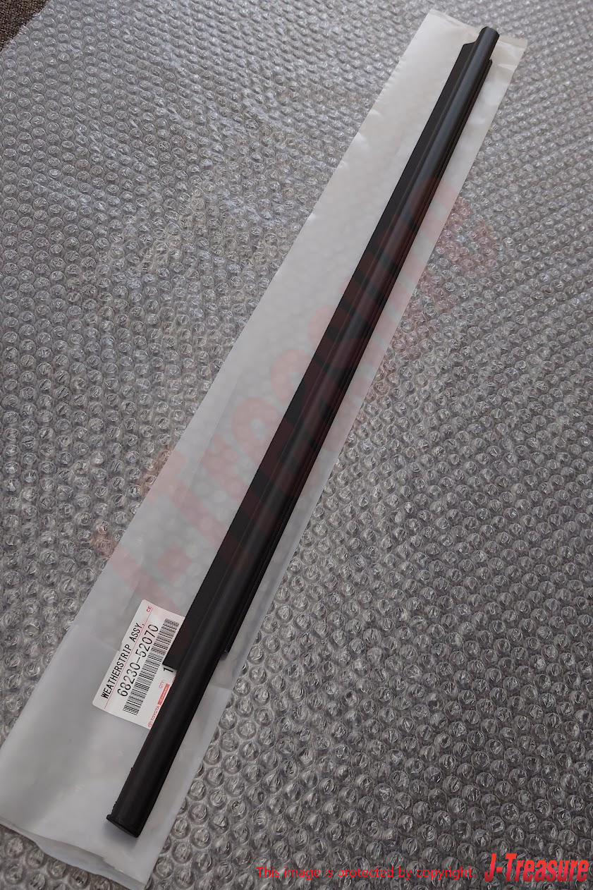 TOYOTA SCION xA NCP61 04-06 Genuine Fr/R Door Glass Outer Weatherstrip RH LH Set