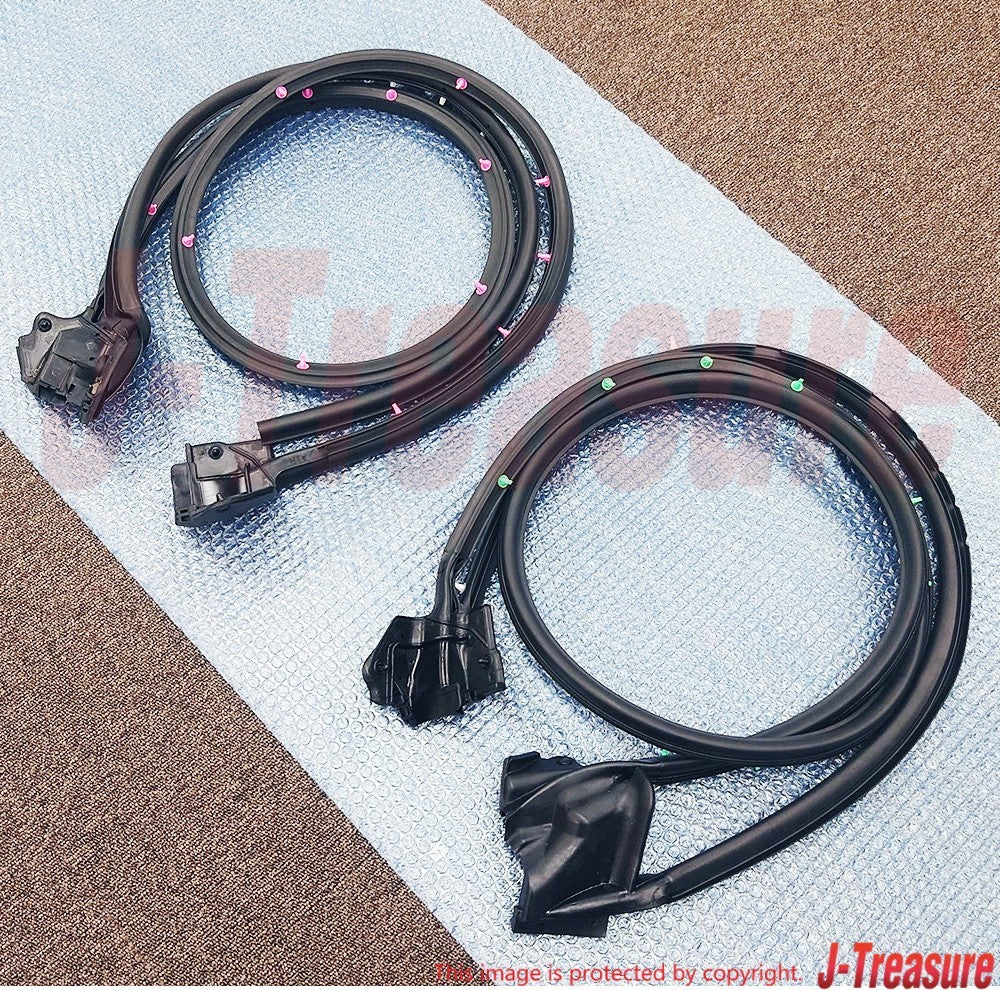 SUBARU FORESTER SG5 2003-2008 Genuine Front Door Weather Strip RH & LH Set OEM
