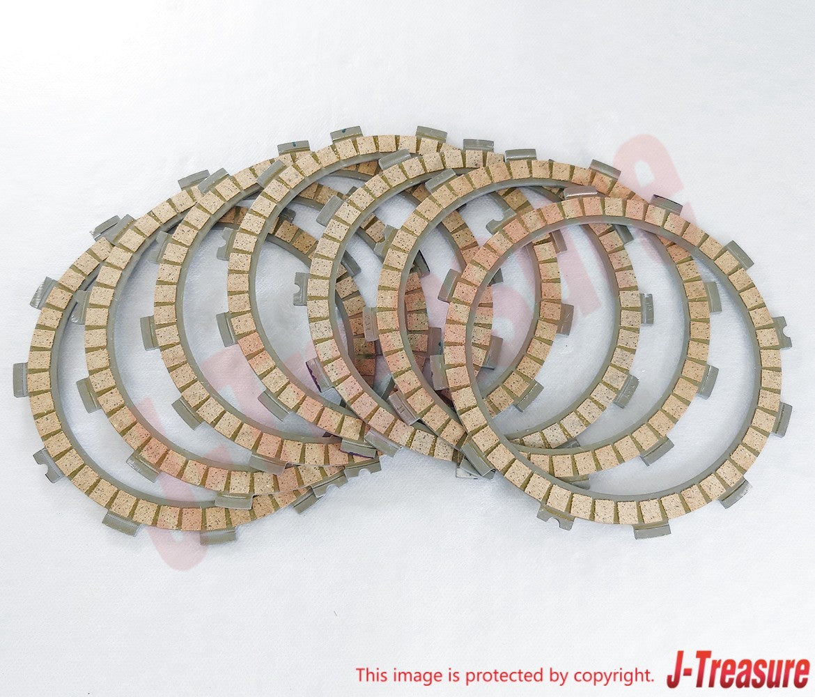 HONDA XR650L '93-09 '12-25 Genuine Clutch Friction Disk 22201-MY6-670 x7 Set