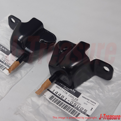 NISSAN SKYLINE GT-R R32 R33 89-98 Genuine Intercooler Bracket RH & LH Set OEM