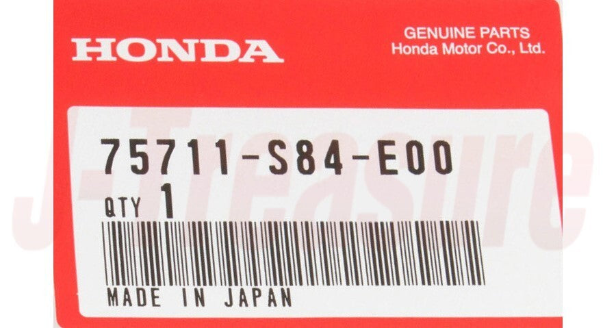 HONDA CIVIC EU3 2003-2005 Genuine Rear logo Emblem "HONDA" 75711-S84-E00 OEM
