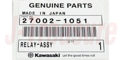 KAWASAKI KLR250 KL250 1985-2005 Genuine Radiator Relay Assy 27002-1051 OEM