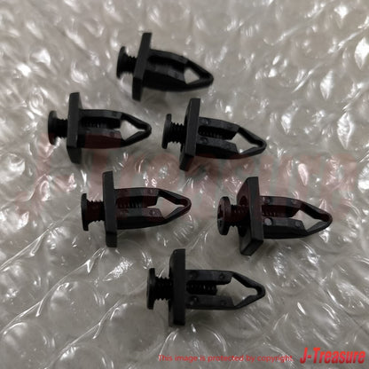 NISSAN FAIRLADY Z 300ZX Z32 Genuine Cowl Top Grill Clip 66814-01A00 6pcs Set OEM