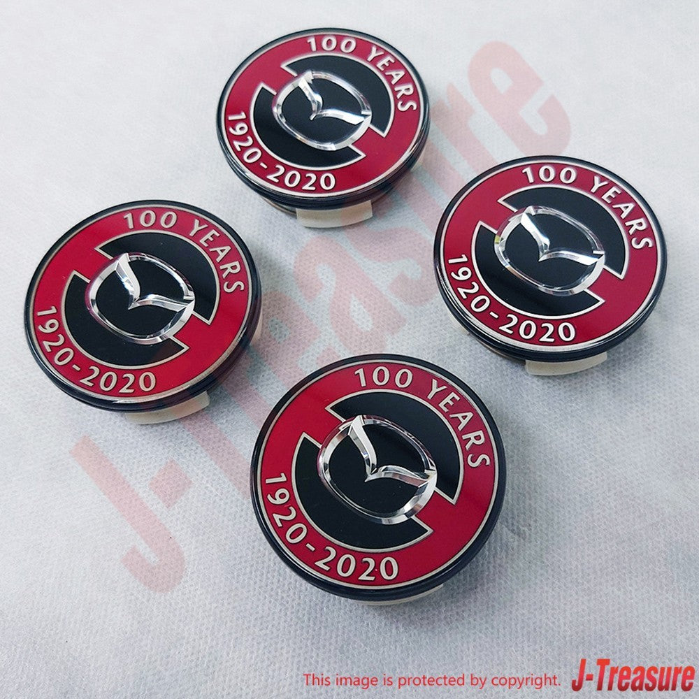 MAZDA CX-5 2021 Genuine 100th Anniversary Wheel Center Cap BP11-37-190 x4 Set