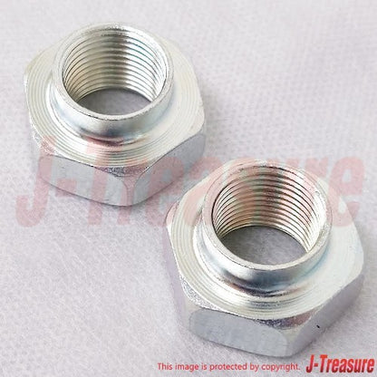 SUZUKI ALTO WORKS HA21S 94-98 Genuine Front Hub Lock Nut 09159-18008 x2 Set OEM
