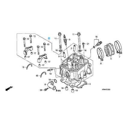HONDA CRF250R 2010-2011 Genuine Cylinder Head Assy 12010-KRN-A40 OEM