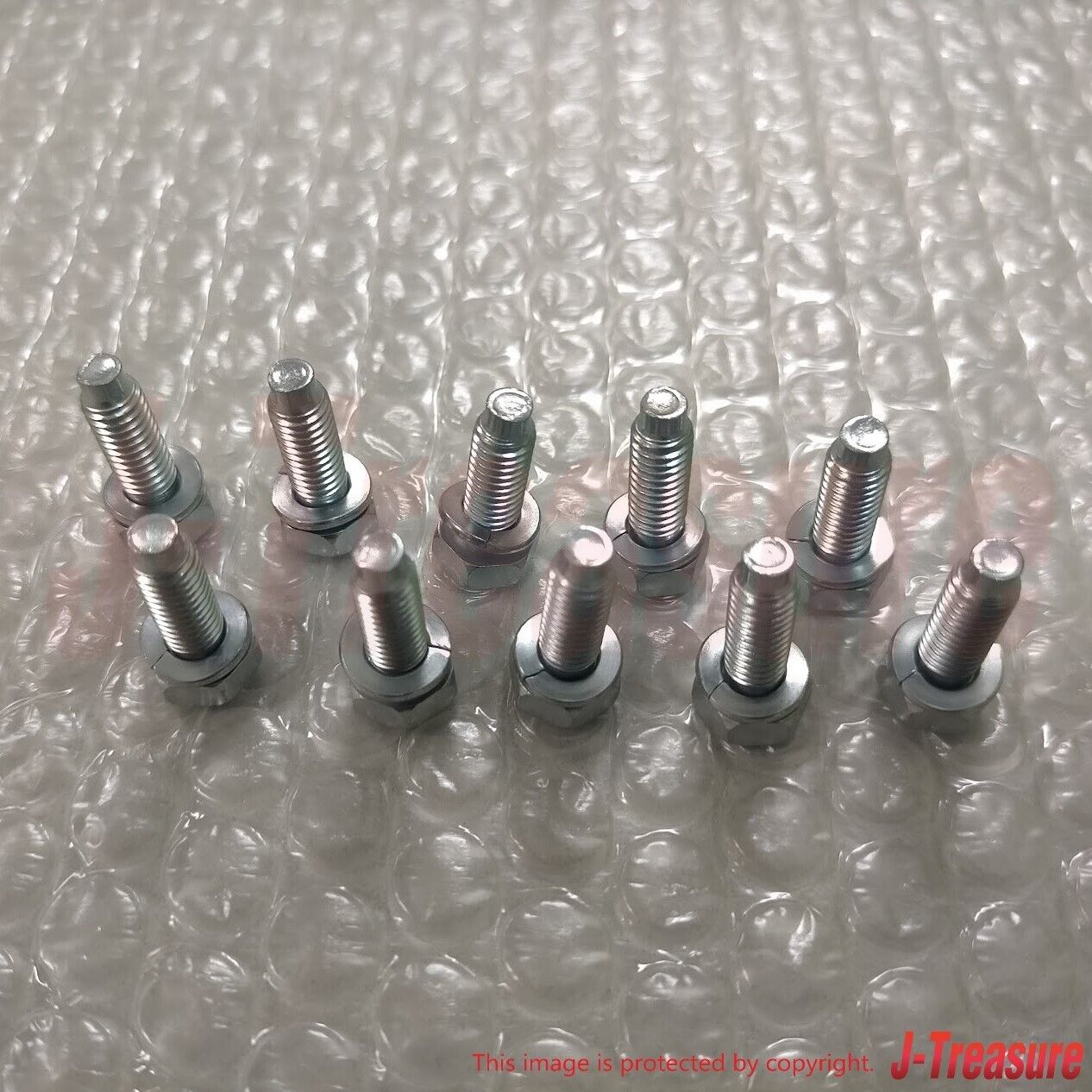 NISSAN INFINITI Q50 Q60 16-20 Genuine Oil Pan mounting screws 11035AG90A x10 OEM