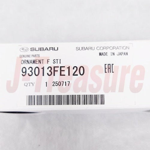 SUBARU IMPREZA WRX STI GDB 02-07 Genuine Front Grill Emblem Badge & Bracket OEM