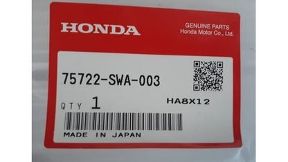 HONDA CR-V RE3 RE4 2007-2011 Genuine Trunk Rear Emblem 75722-SWA-003 OEM