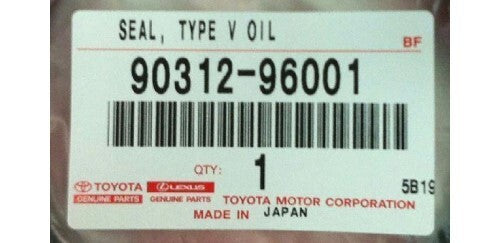 TOYOTA 4RUNNER GRN21# 03-22 Genuine FRONT AXLE ABS ROTOR BEARING & Oil Seal Set