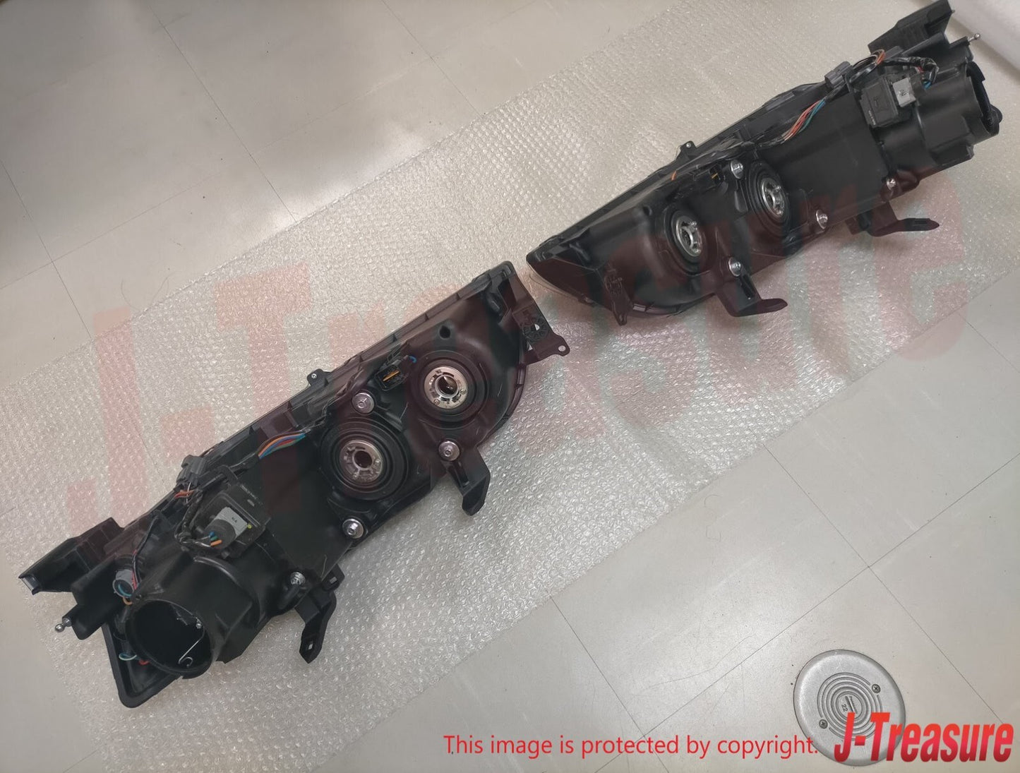 MITSUBISHI LANCER Evolution 8 MR CT9A Genuine Headlight Lamp Assy RH & LH Set