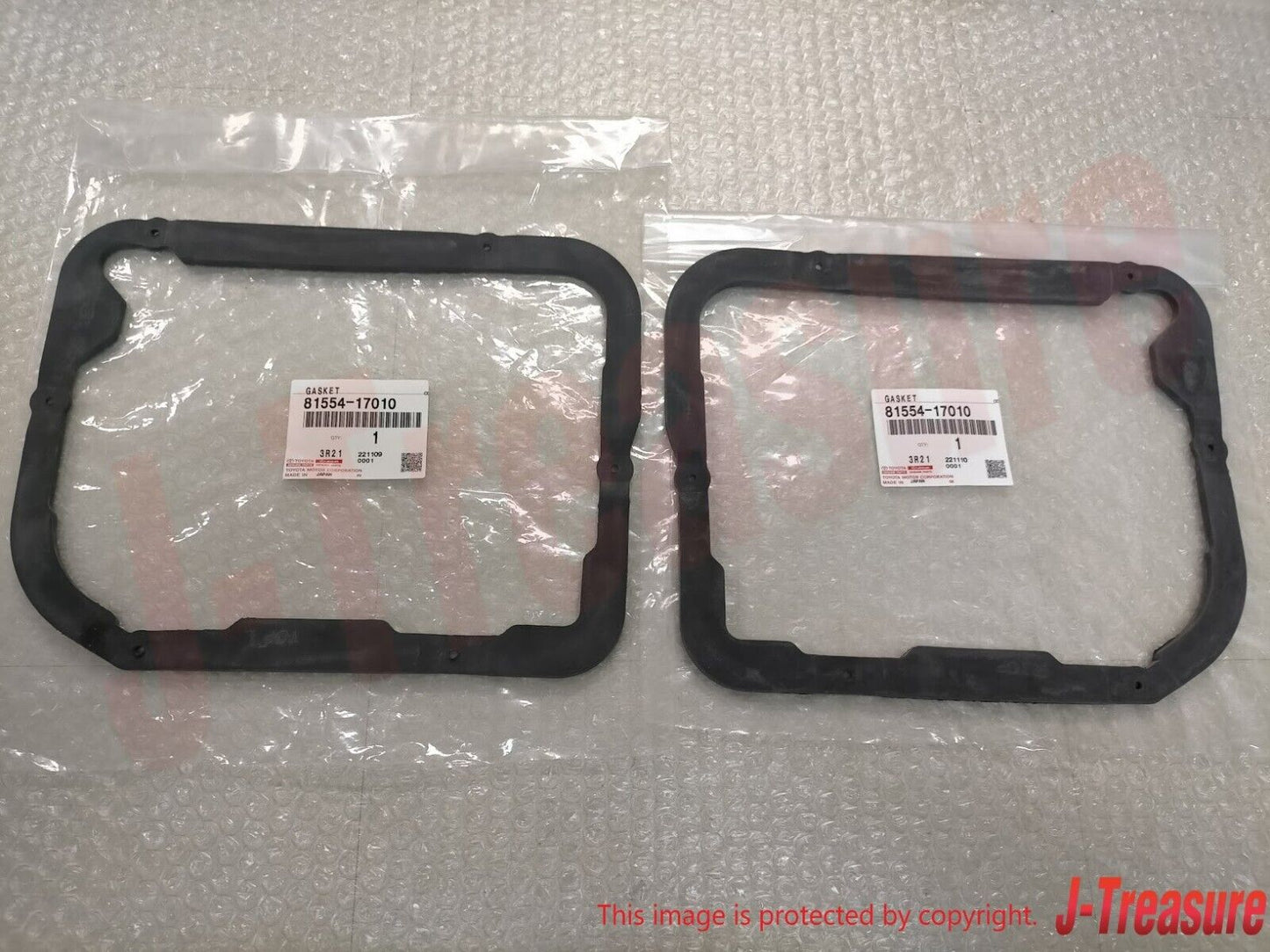 TOYOTA MR2 AW11 AW10 85-89 Genuine Taillights Gasket 2pcs set 81554-17010 OEM