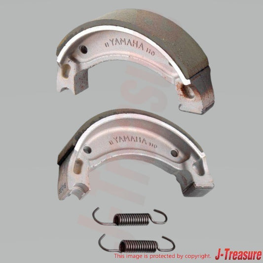 YAMAHA TT-R110E 08-09 11-23 Genuine Rear Wheel Brake Shoe Kit 4BE-W253E-00-00