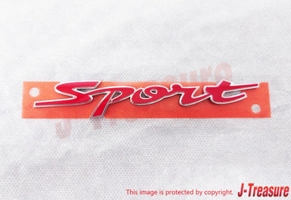 SUZUKI SWIFT SPORTS ZC32S ZC33S Genuine Rear Sports Emblem 77841-70L00-DFT OEM